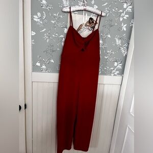 Stunning Red Abercrombie Jumpsuit
